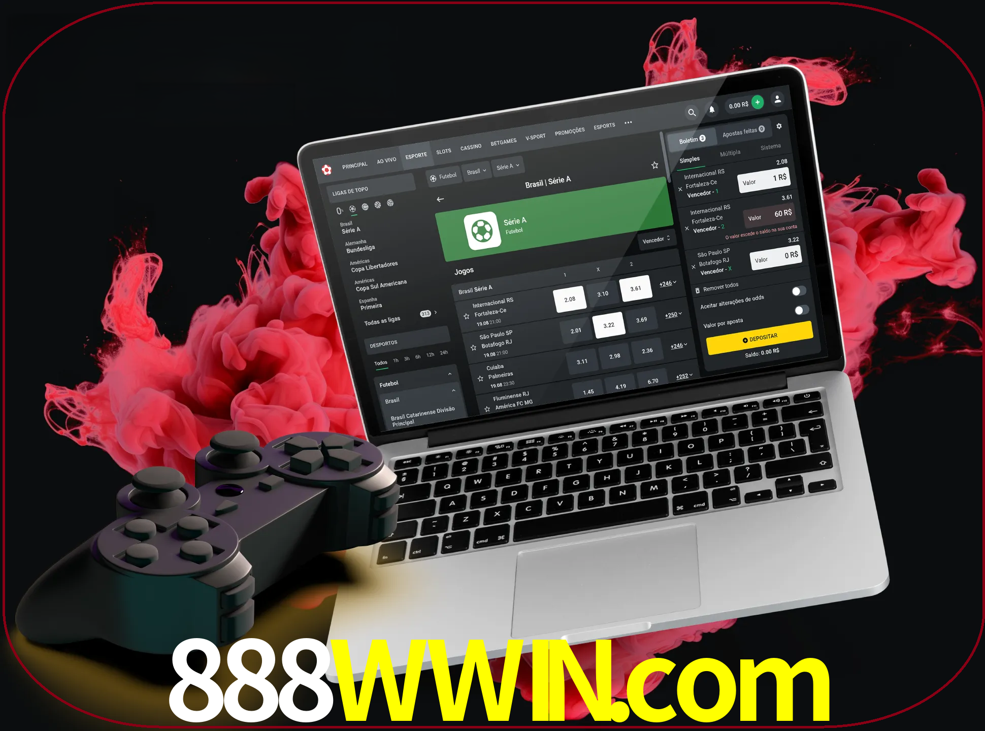Visite a secção especial de jogos de vídeo em 888wwin para descobrir em que jogos pode apostar e ganhar muito dinheiro.