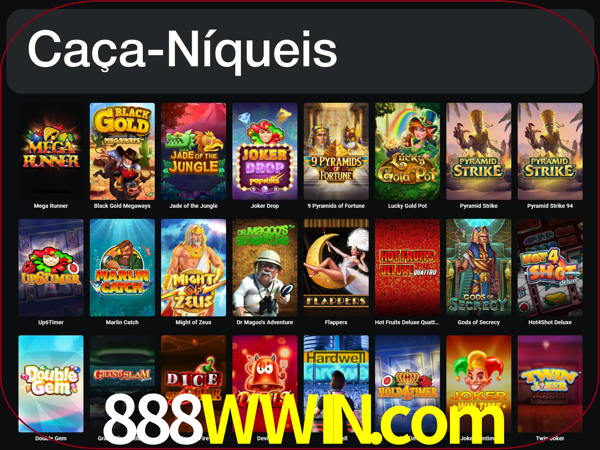 LeonBet tem mais de 3000 slots para jogar.