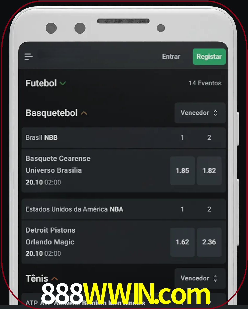 Aposte e assista aos esportes em formato ao vivo.