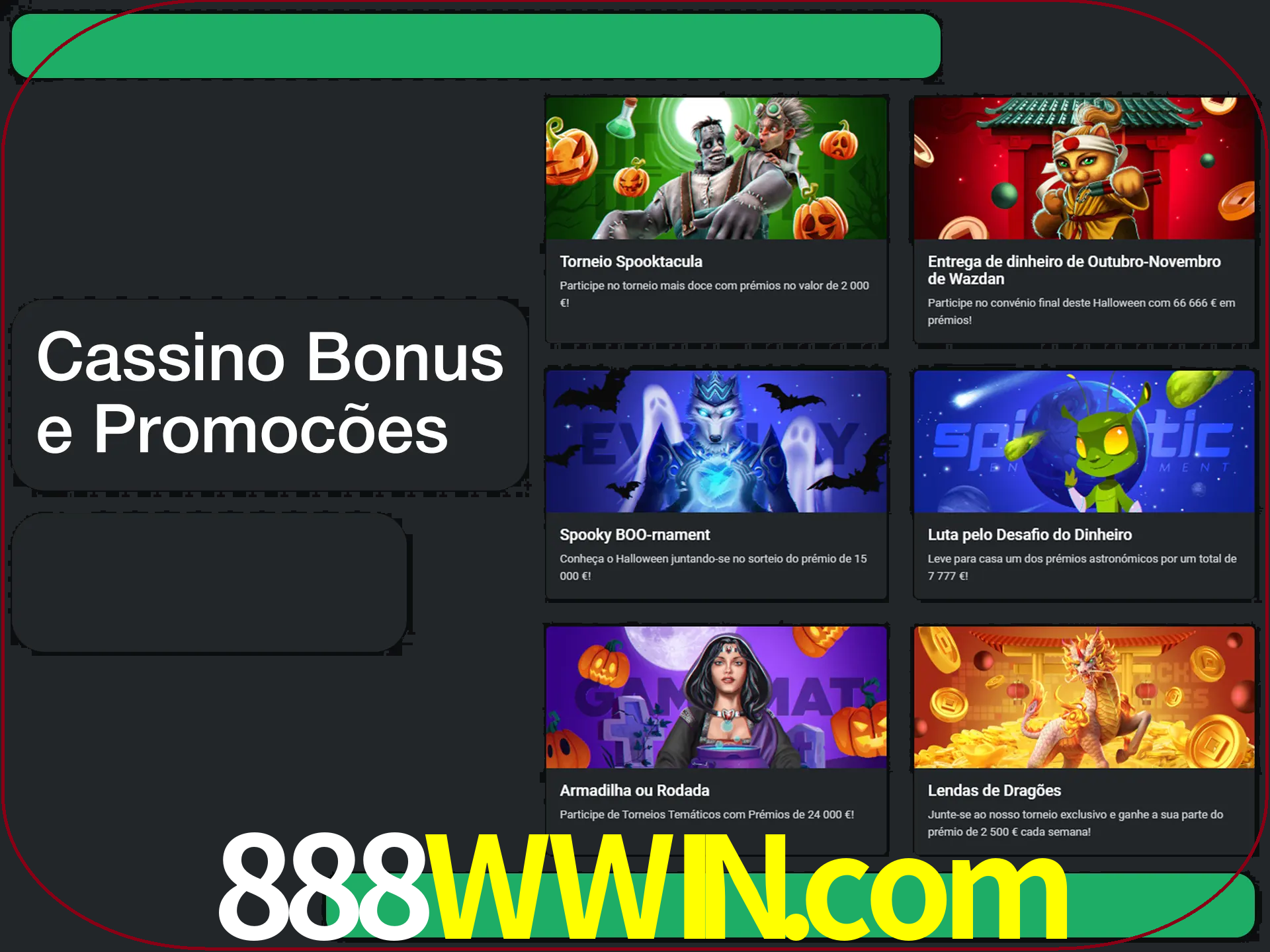 Verifique se há novos bônus de cassino para reivindicar.