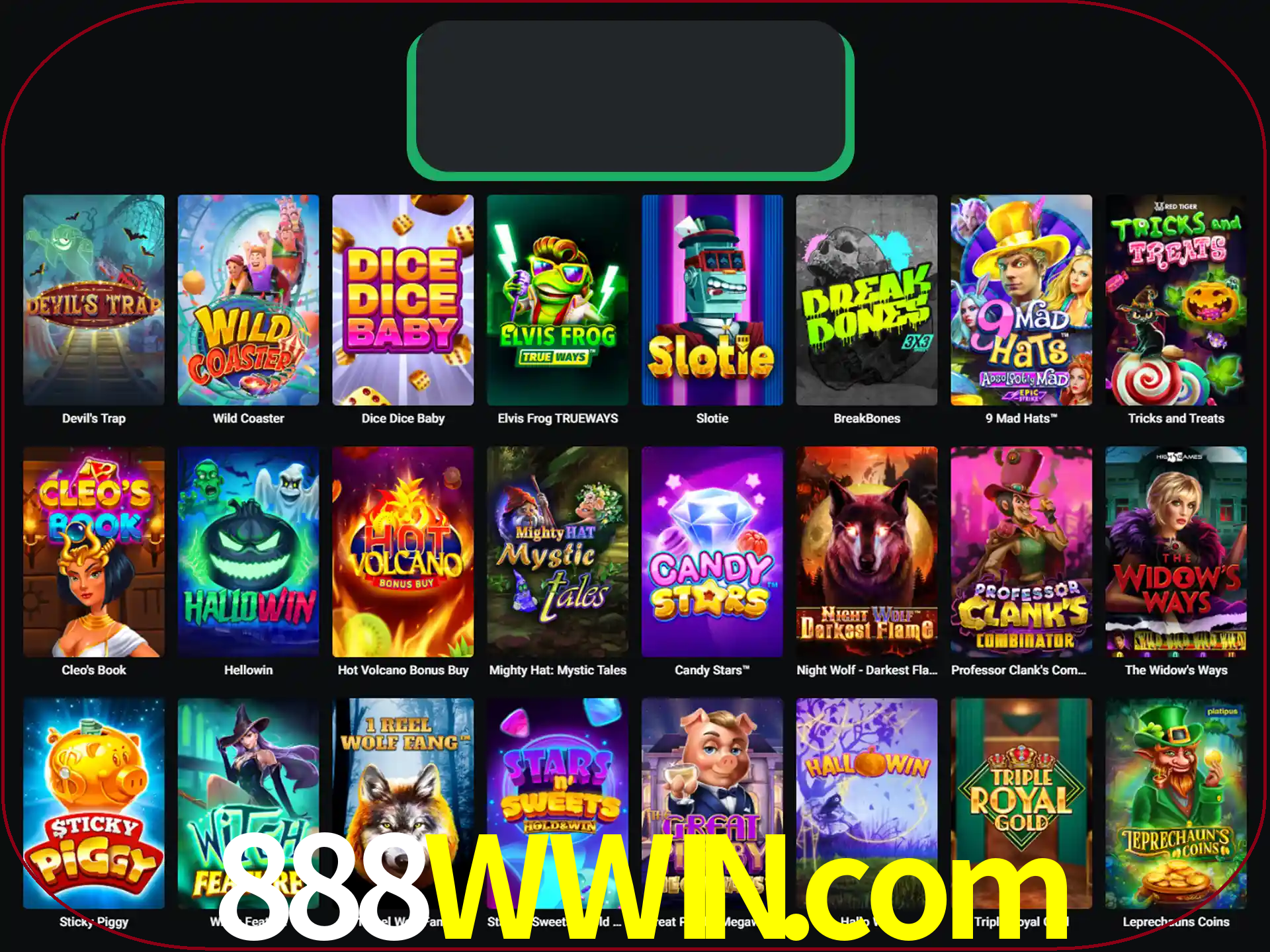 Procure por seus amados jogos de slot.