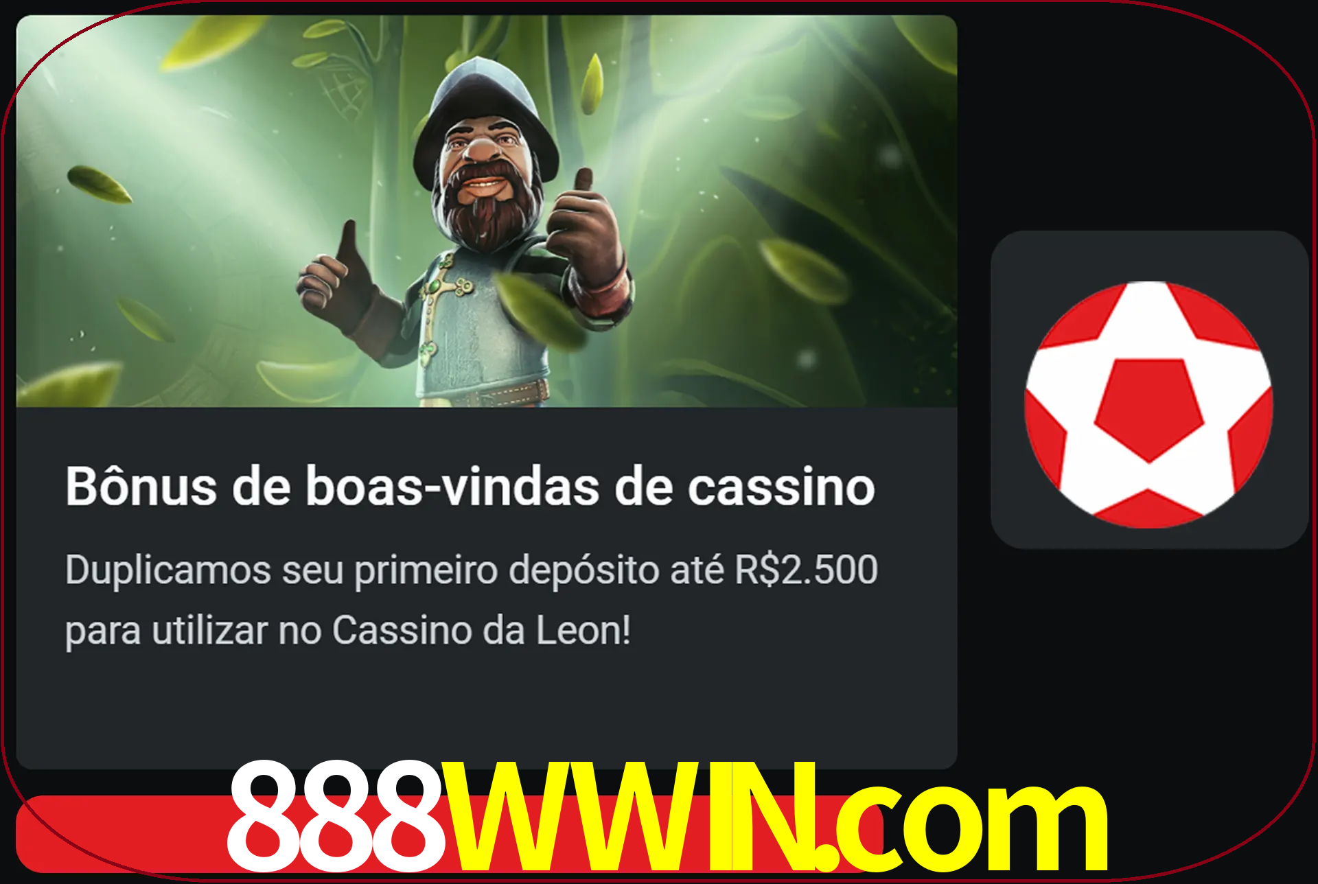 Receba seu dinheiro do bônus de boas-vindas após o primeiro depósito.