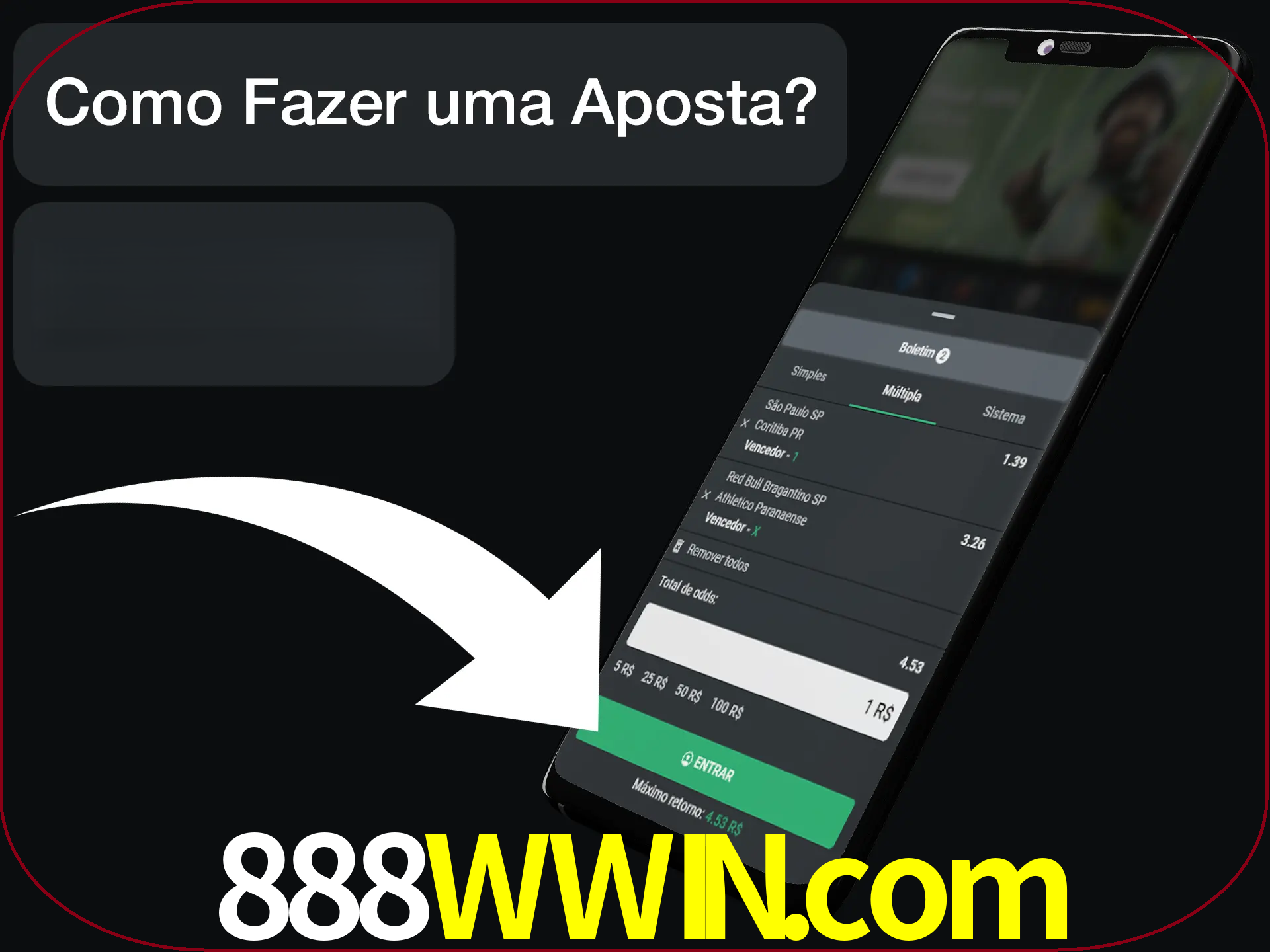 Preencha sua aposta e aguarde o resultado.